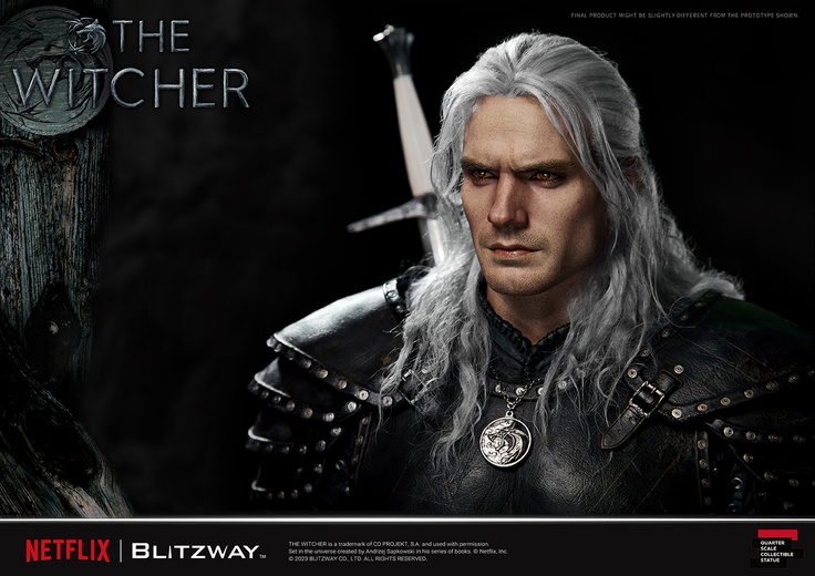 The Witcher ‘Geralt of Rivia’ - 1/4 Scale Statue