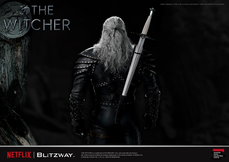 The Witcher ‘Geralt of Rivia’ - 1/4 Scale Statue