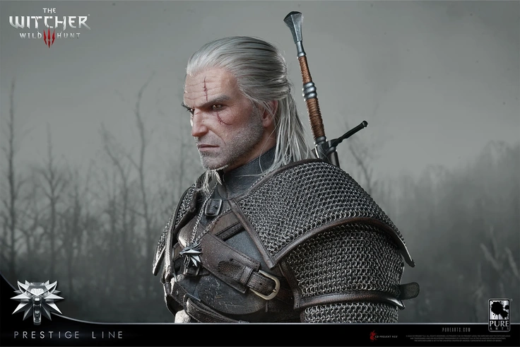 Geralt of Rivia - 1/2 Scale