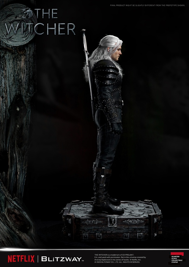 The Witcher ‘Geralt of Rivia’ - 1/4 Scale Statue