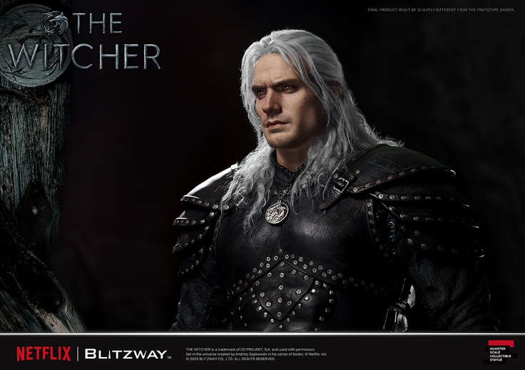 The Witcher ‘Geralt of Rivia’ - 1/4 Scale Statue