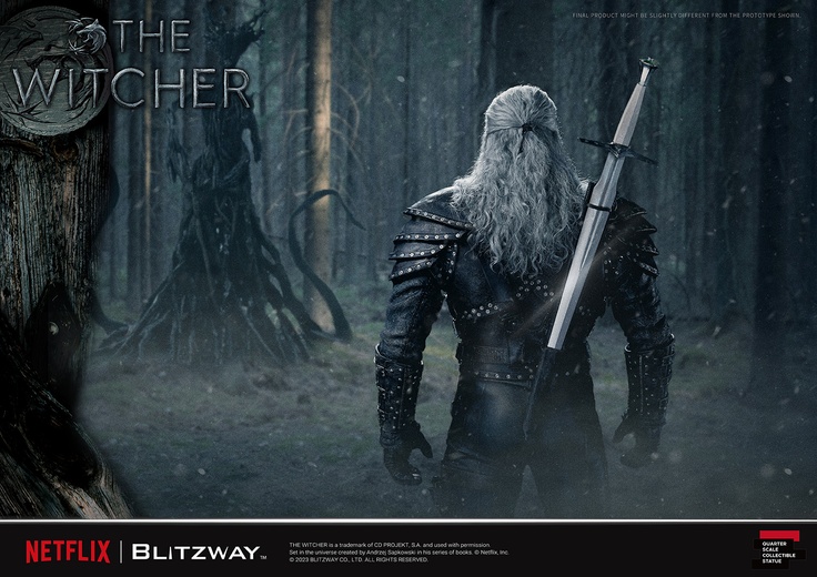 The Witcher ‘Geralt of Rivia’ - 1/4 Scale Statue