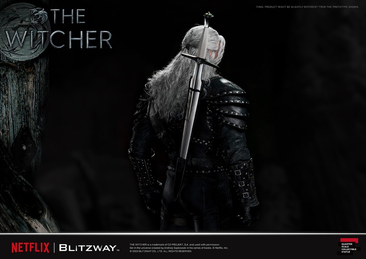 The Witcher ‘Geralt of Rivia’ - 1/4 Scale Statue