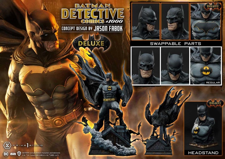Batman Detective Comics #1000 (Concept Design By Jason Fabok) - DX Bonus Version