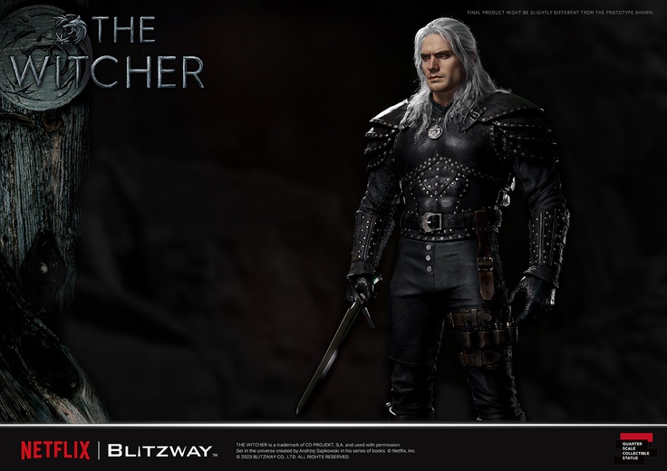 The Witcher ‘Geralt of Rivia’ - 1/4 Scale Statue