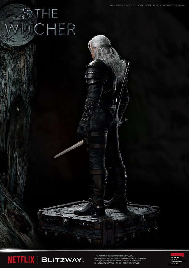The Witcher ‘Geralt of Rivia’ - 1/4 Scale Statue