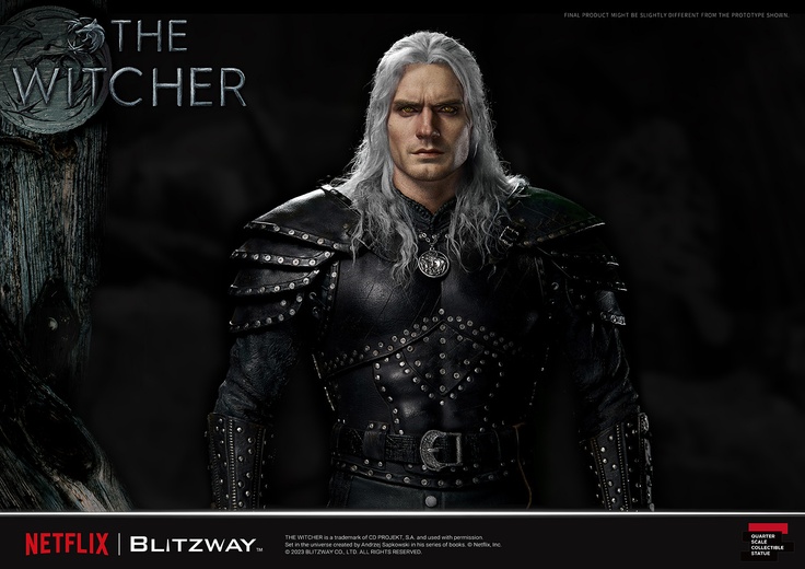 The Witcher ‘Geralt of Rivia’ - 1/4 Scale Statue
