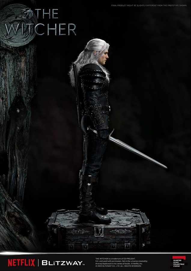 The Witcher ‘Geralt of Rivia’ - 1/4 Scale Statue