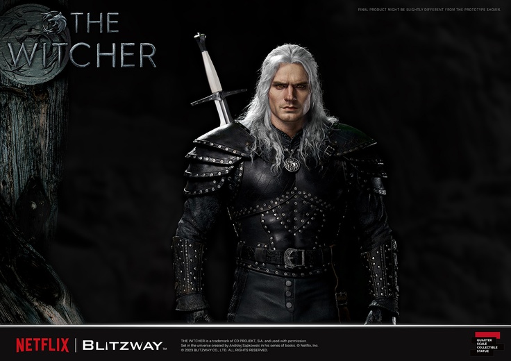 The Witcher ‘Geralt of Rivia’ - 1/4 Scale Statue