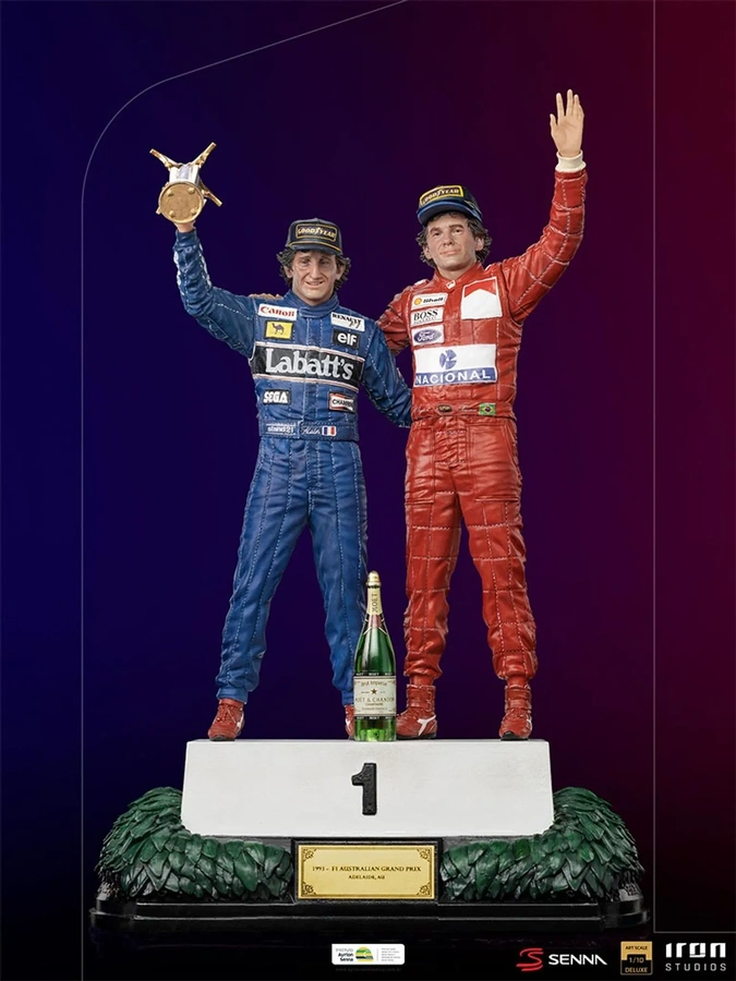 Ayrton Senna and Alain Prost Deluxe - The Last Podium