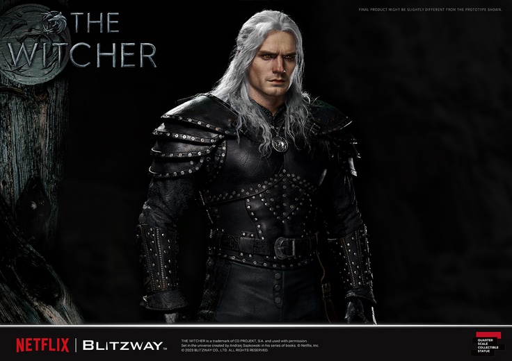 The Witcher ‘Geralt of Rivia’ - 1/4 Scale Statue