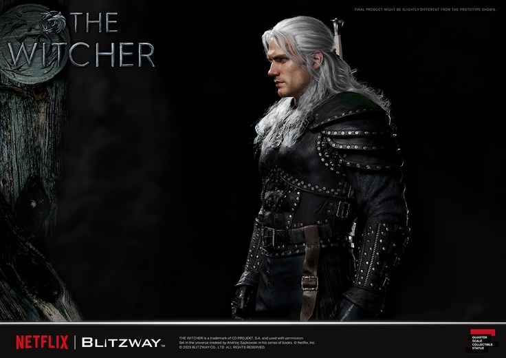 The Witcher ‘Geralt of Rivia’ - 1/4 Scale Statue
