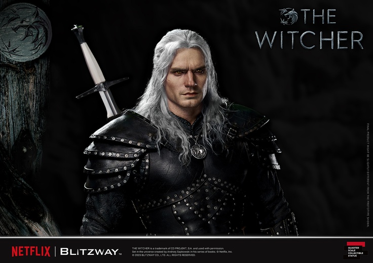 The Witcher ‘Geralt of Rivia’ - 1/4 Scale Statue