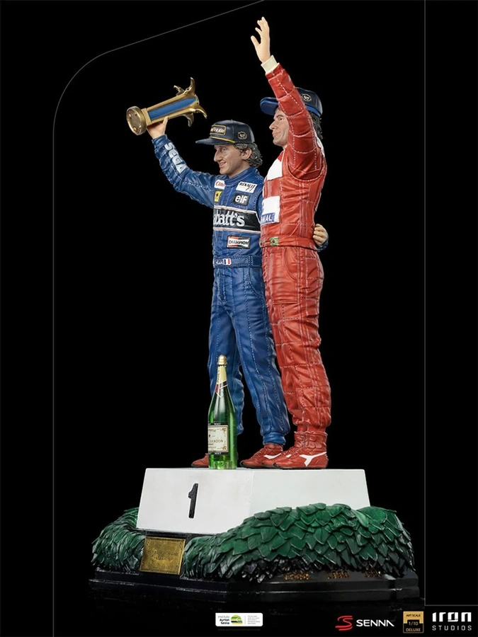 Ayrton Senna and Alain Prost Deluxe - The Last Podium