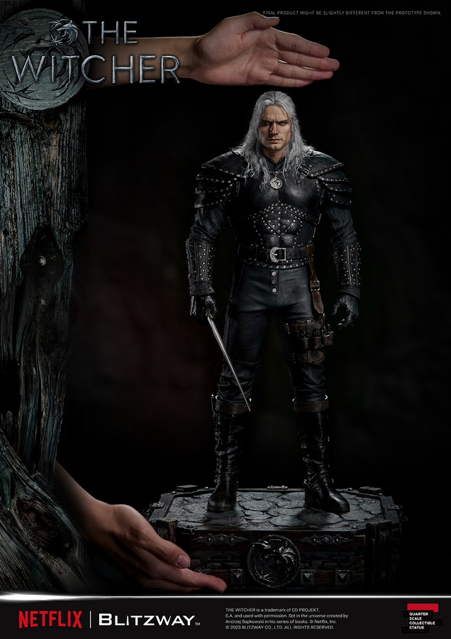 The Witcher ‘Geralt of Rivia’ - 1/4 Scale Statue