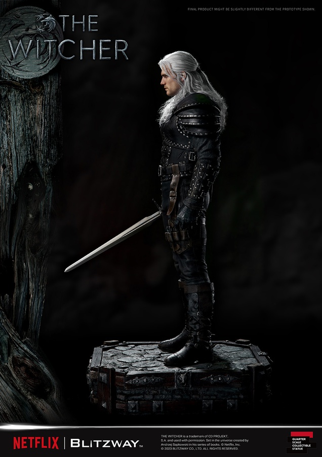 The Witcher ‘Geralt of Rivia’ - 1/4 Scale Statue
