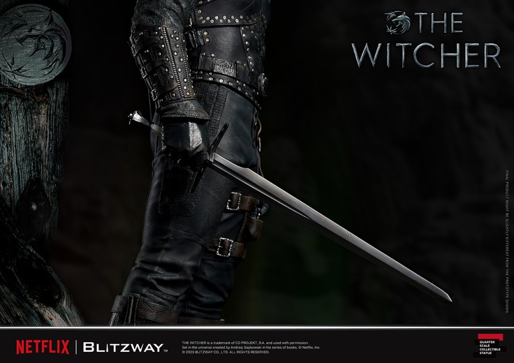 The Witcher ‘Geralt of Rivia’ - 1/4 Scale Statue