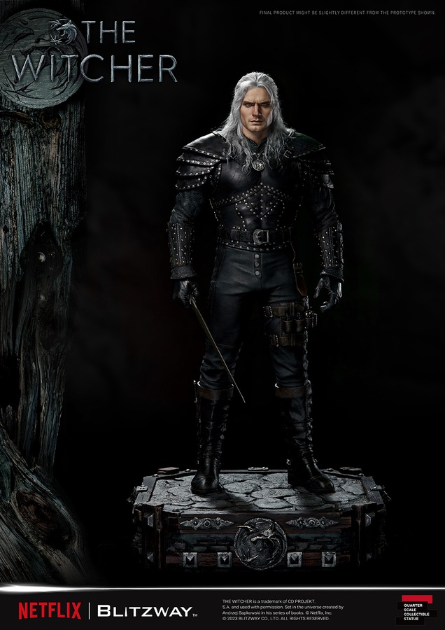 The Witcher ‘Geralt of Rivia’ - 1/4 Scale Statue