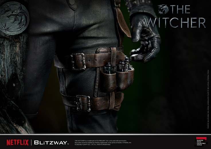 The Witcher ‘Geralt of Rivia’ - 1/4 Scale Statue