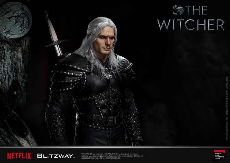 The Witcher ‘Geralt of Rivia’ - 1/4 Scale Statue