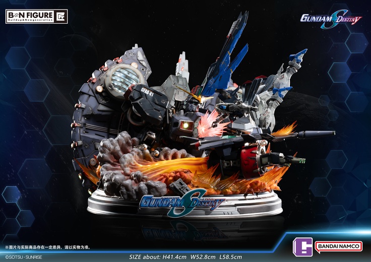 SEED Destiny FREEDOM GUNDAM vs DESTROY GUNDAM