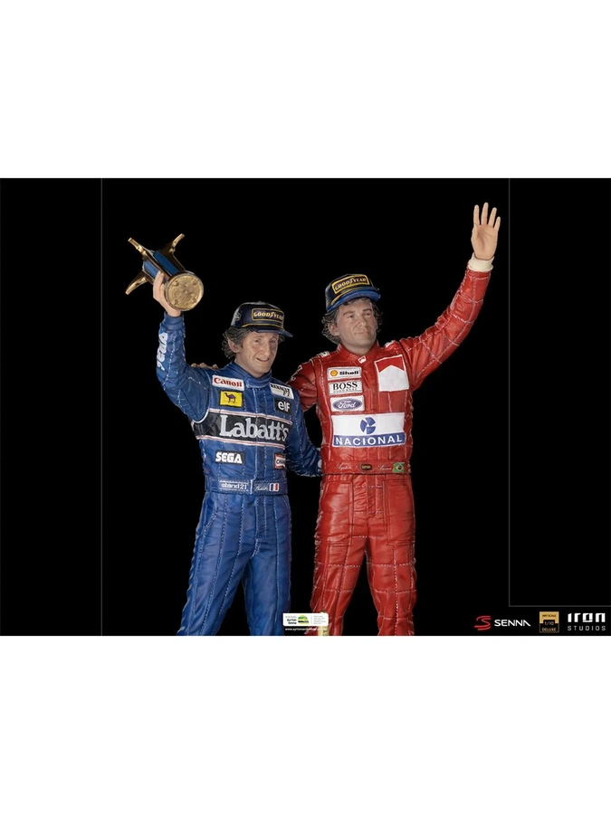 Ayrton Senna and Alain Prost Deluxe - The Last Podium