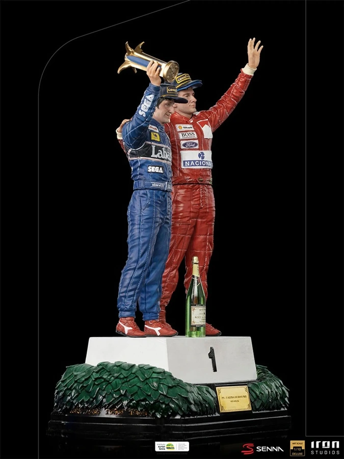 Ayrton Senna and Alain Prost Deluxe - The Last Podium