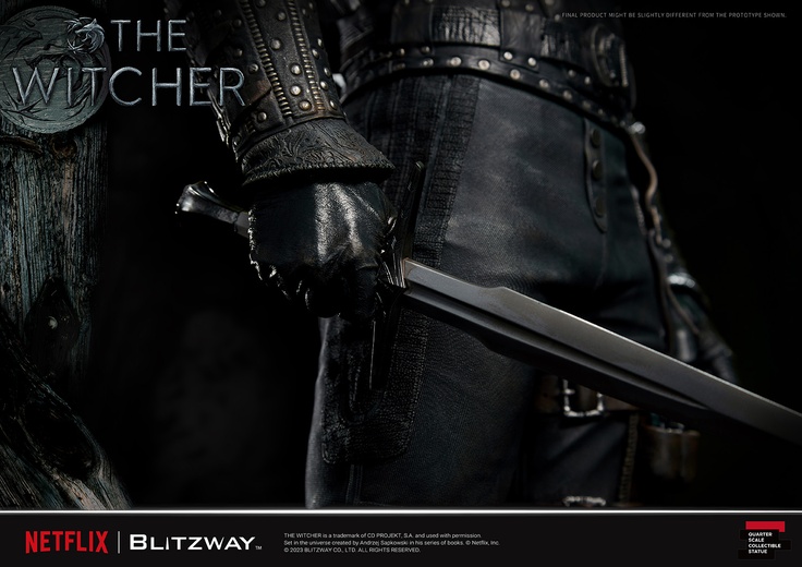 The Witcher ‘Geralt of Rivia’ - 1/4 Scale Statue