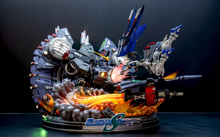 SEED Destiny FREEDOM GUNDAM vs DESTROY GUNDAM