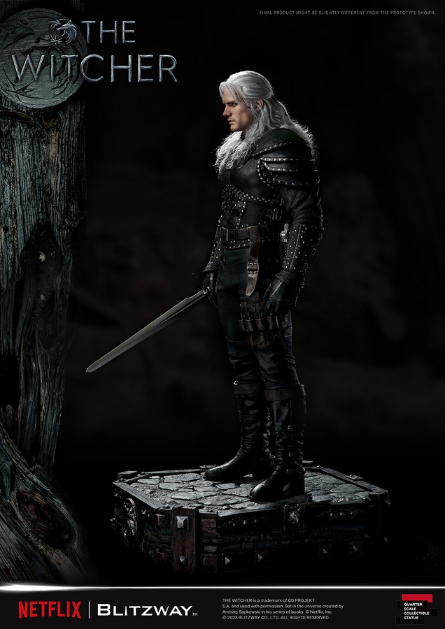 The Witcher ‘Geralt of Rivia’ - 1/4 Scale Statue