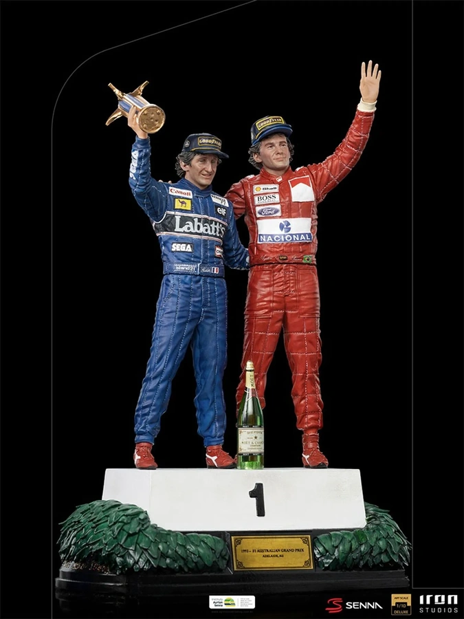 Ayrton Senna and Alain Prost Deluxe - The Last Podium