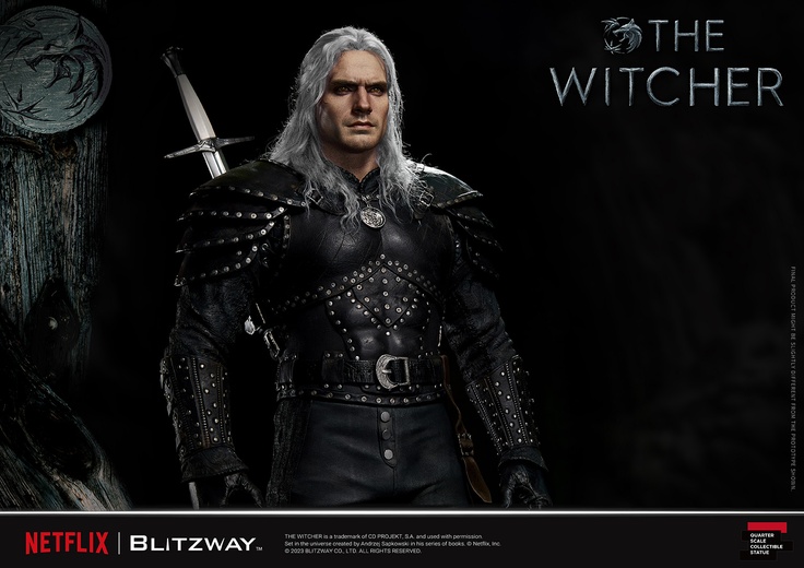 The Witcher ‘Geralt of Rivia’ - 1/4 Scale Statue