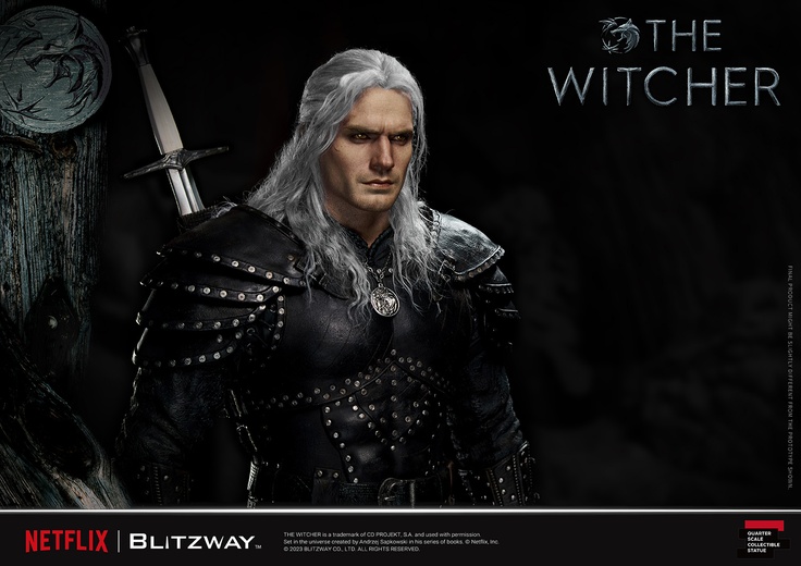 The Witcher ‘Geralt of Rivia’ - 1/4 Scale Statue