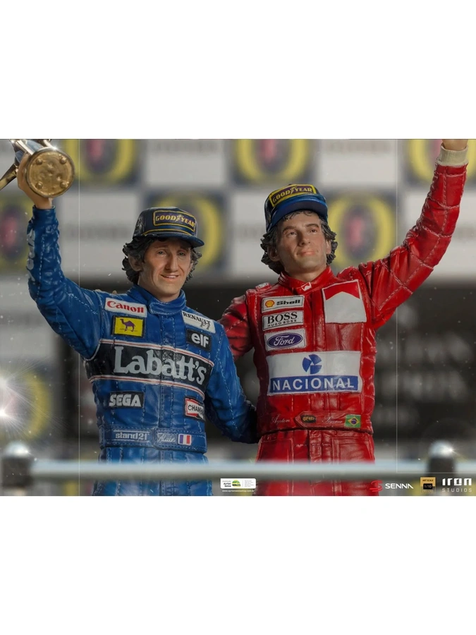 Ayrton Senna and Alain Prost Deluxe - The Last Podium