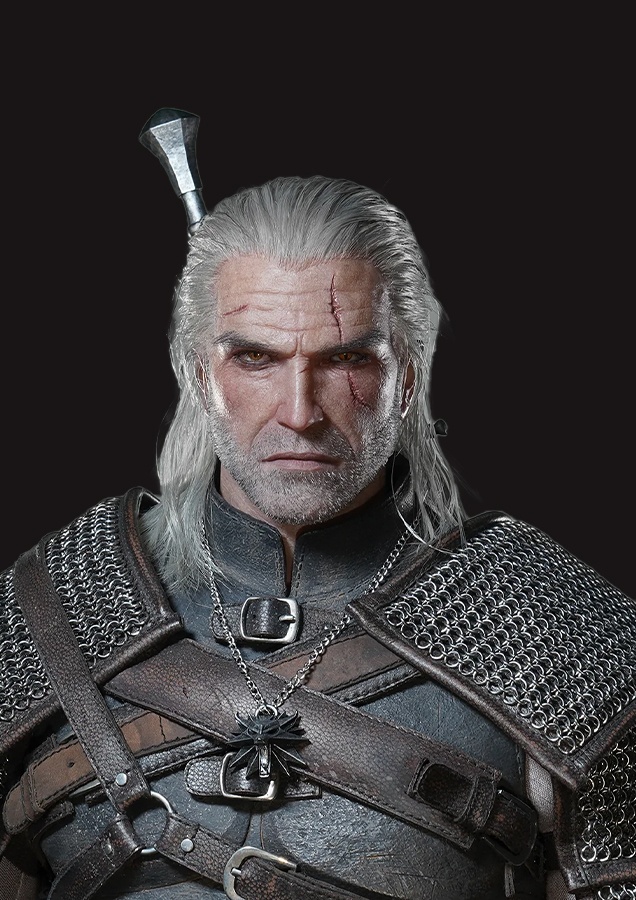 Geralt of Rivia - 1/2 Scale