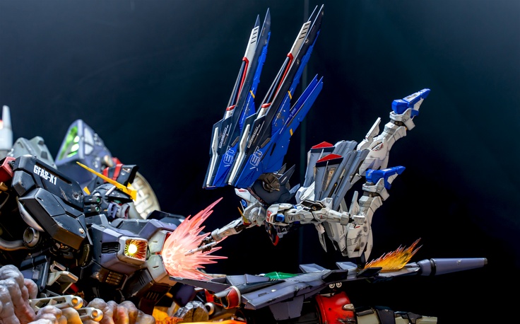 SEED Destiny FREEDOM GUNDAM vs DESTROY GUNDAM